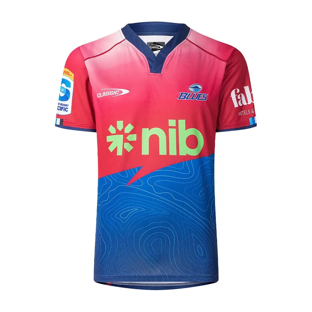 Auckland Blues Super Rugby 2025 Training Jersey