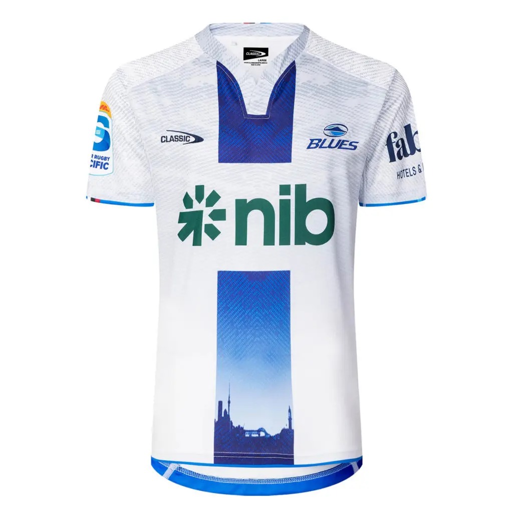 Auckland Blues Super Rugby 2025 Away Jersey