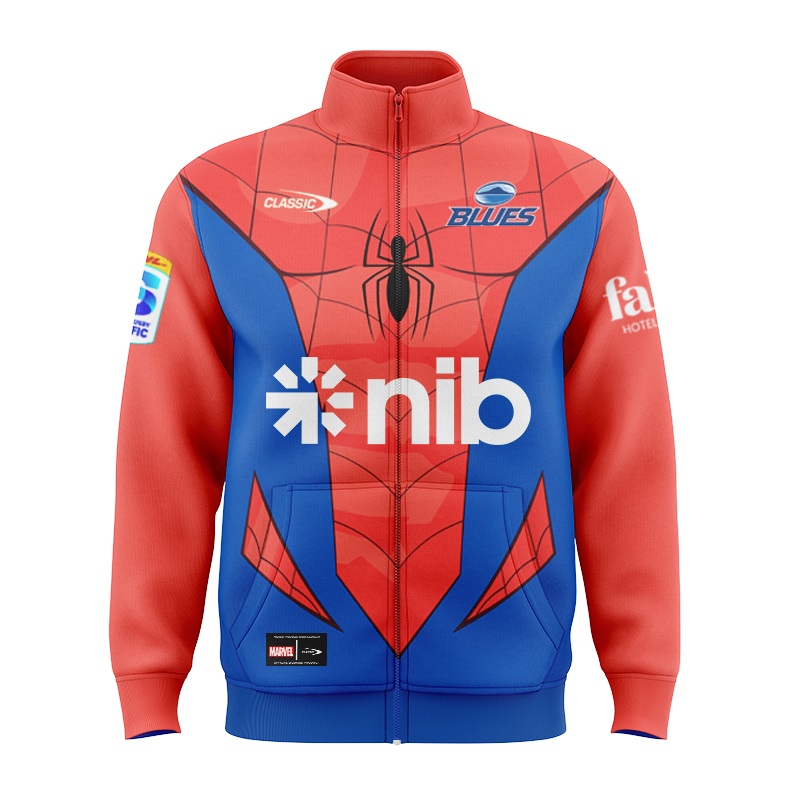Auckland Blues Super Rugby 2025 Marvel Jacket
