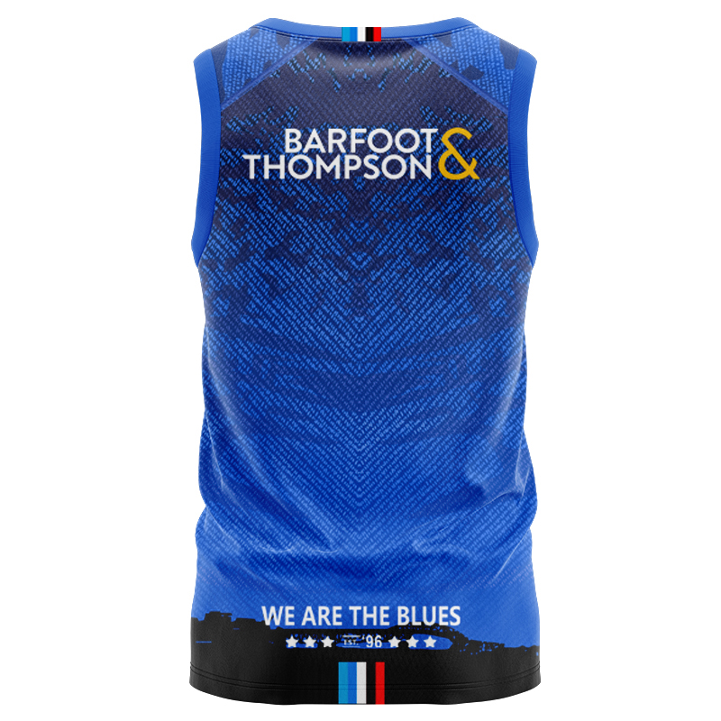 Auckland Blues Super Rugby 2025 Home Singlet