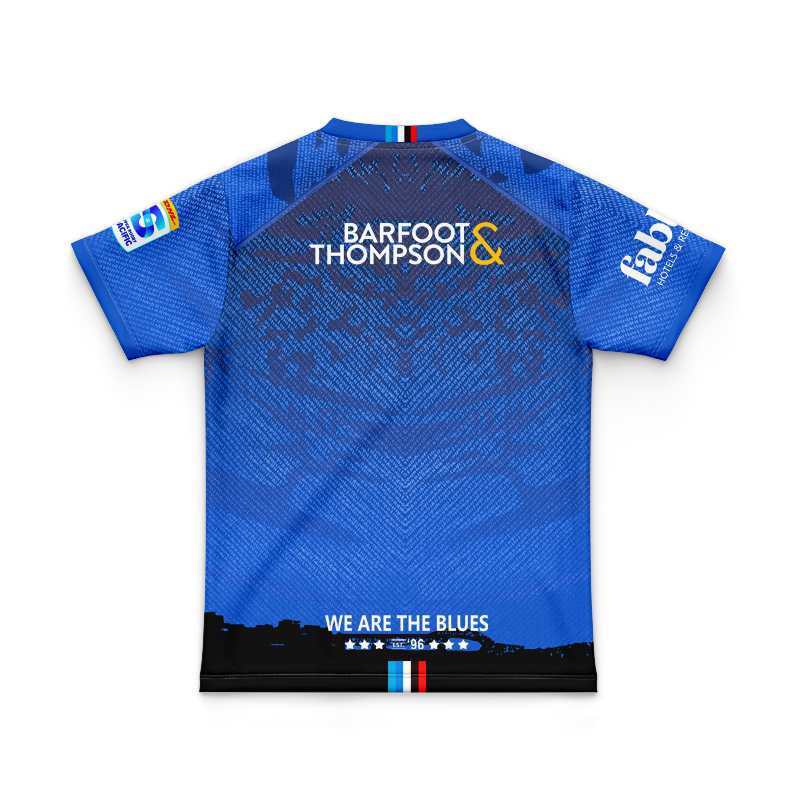 Kid's Auckland Blues Super Rugby 2025 Home Jersey