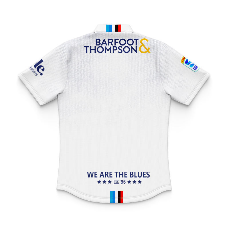 Kid's Auckland Blues Super Rugby 2025 Away Polo Jersey