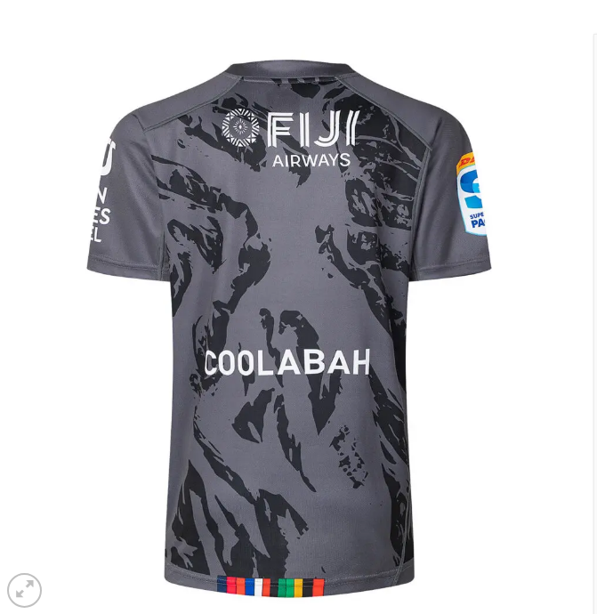 Canterbury Crusaders Super Rugby 2025 Grey Training Jersey