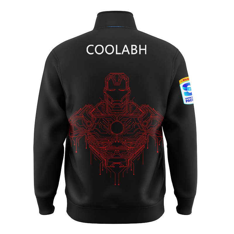 Canterbury Crusaders 2025 Iron Man Marvel Warm Up Jacket