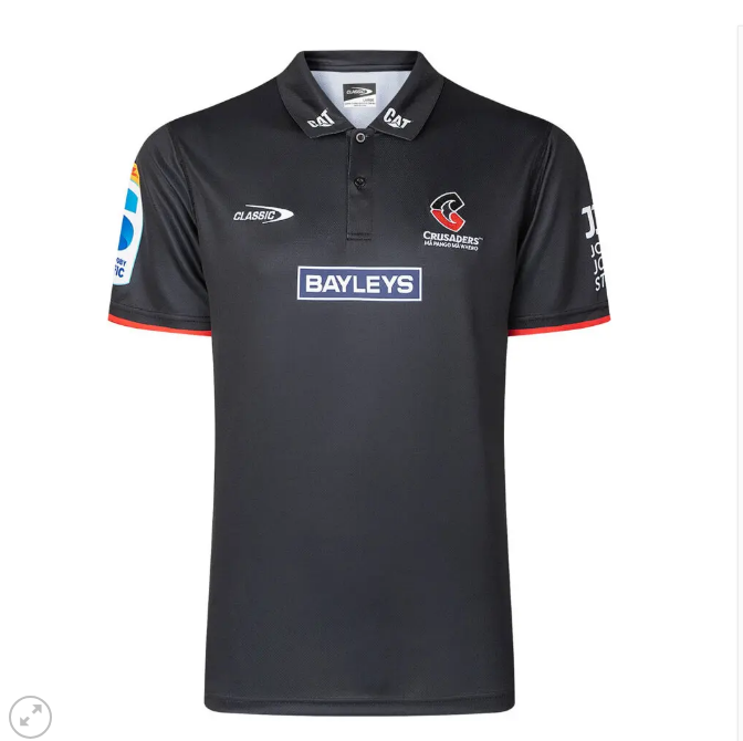 Canterbury Crusaders Super Rugby 2025 Team Polo Shirt