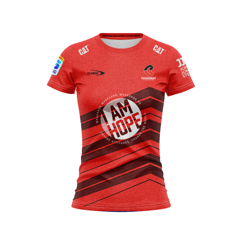 Women' Canterbury Crusaders Super Rugby 2025 Home Jersey