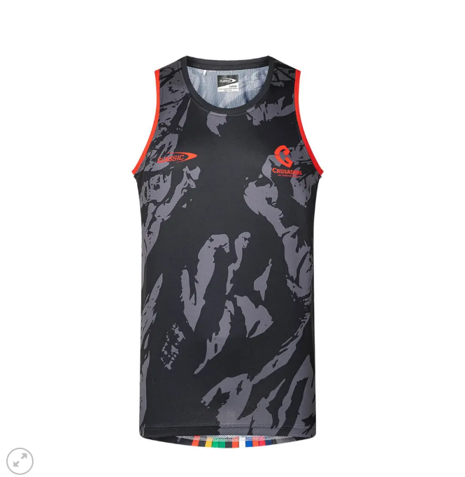 Canterbury Crusaders Super Rugby 2025 Pro Training Singlet