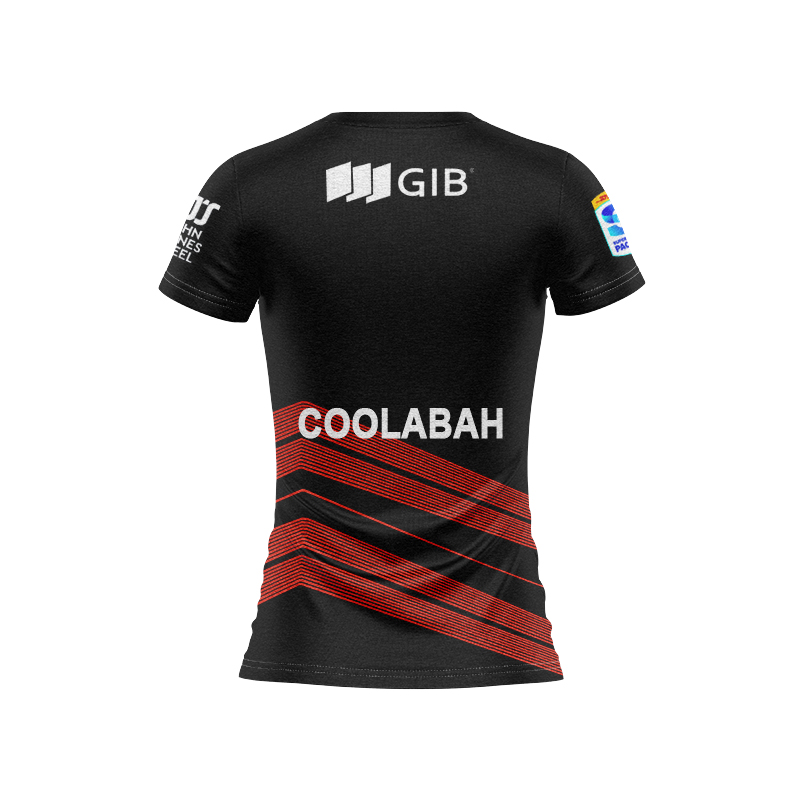Women' Canterbury Crusaders Super Rugby 2025 Away Jersey
