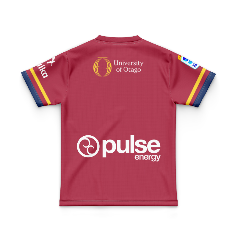 Kid's Otago Highlanders Super Rugby 2025 Away Jersey