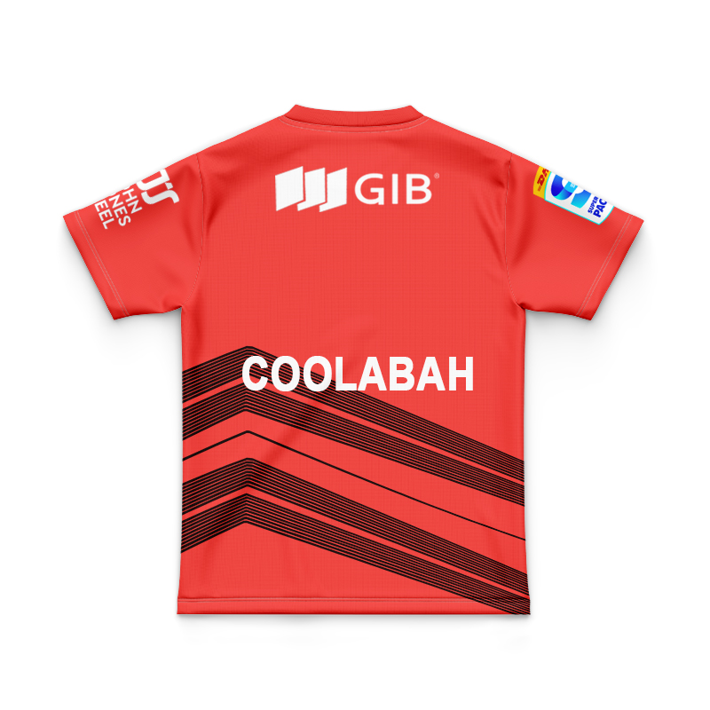 Kid's Canterbury Crusaders Super Rugby 2025 Home Jersey
