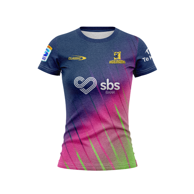 Women's Otago Highlanders 2025 Pro Training Jersey