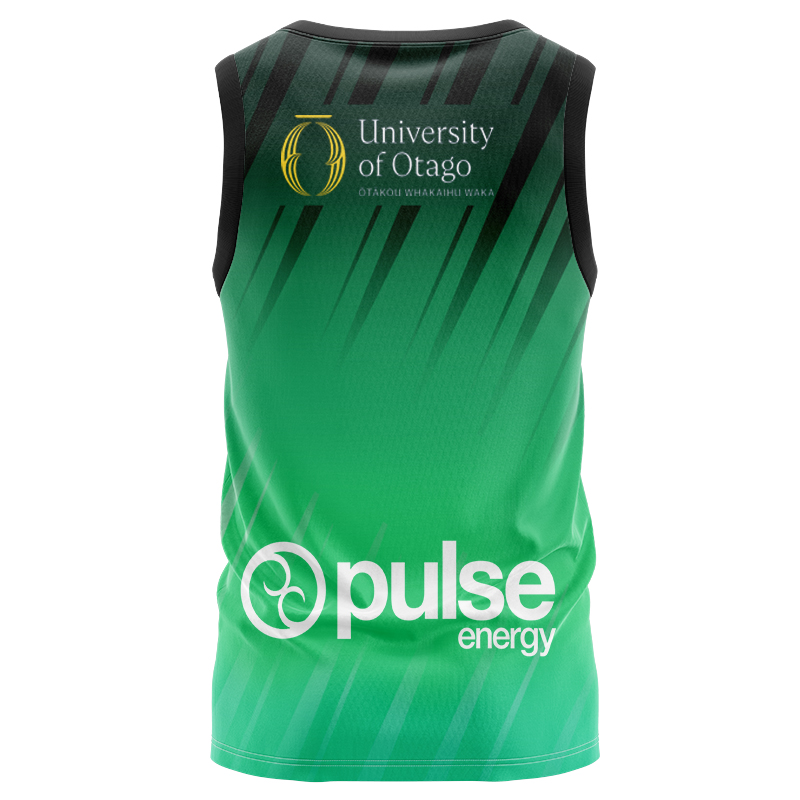 Otago Highlanders Super Rugby Marvel 2025 HULK Warm Up Singlet