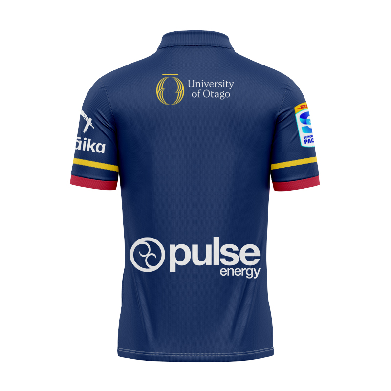 Otago Highlanders Super Rugby 2025 Home Polo Shirt