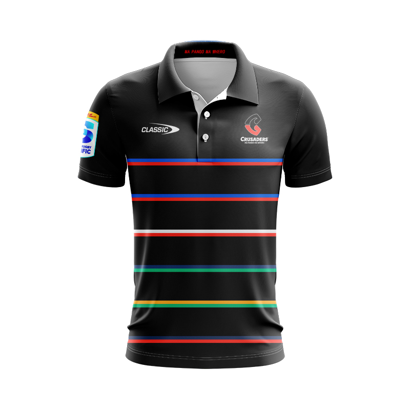 Canterbury Crusaders Crusaders Super Rugby 2025 Warm-Up Polo Shirt