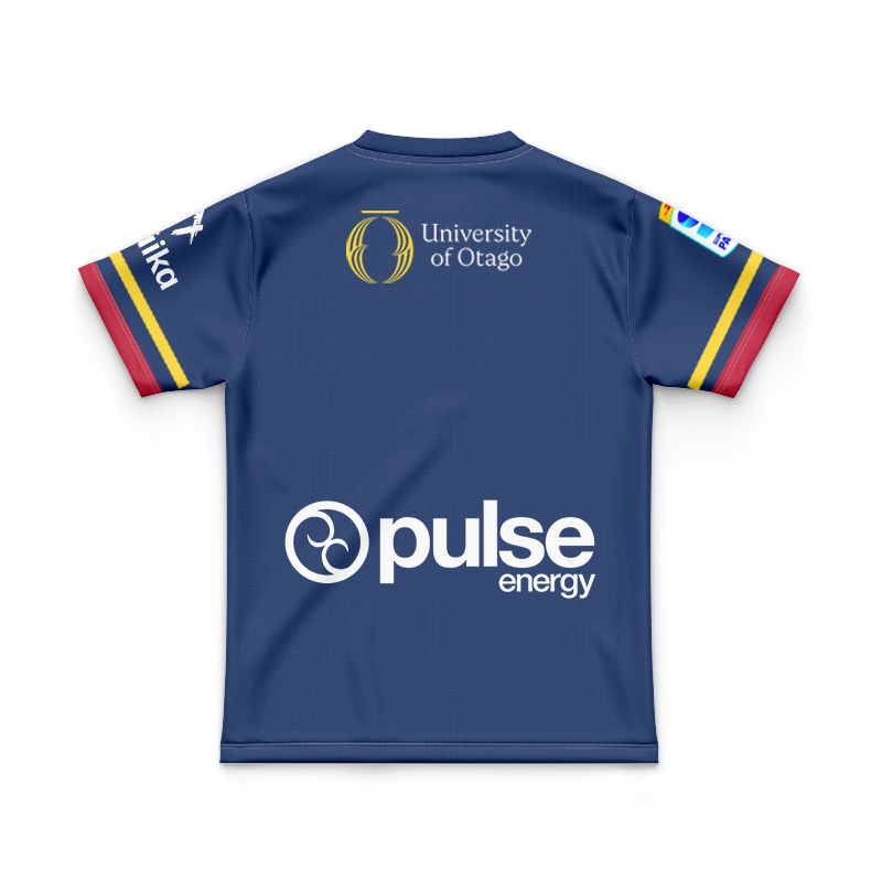 Kid's Otago Highlanders Super Rugby 2025 Home Jersey