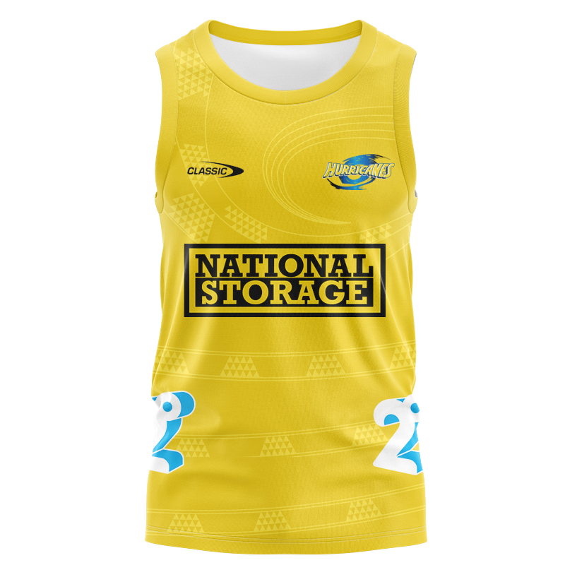 Wellington Hurricanes Super Rugby 2025 Home Singlet