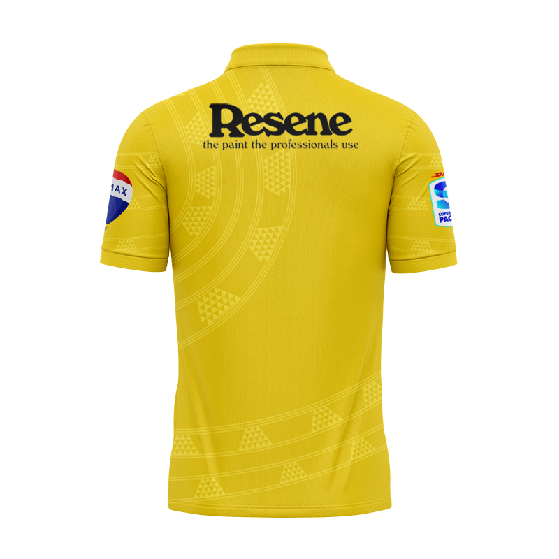 Wellington Hurricanes Super Rugby 2025 Home Polo Shirt