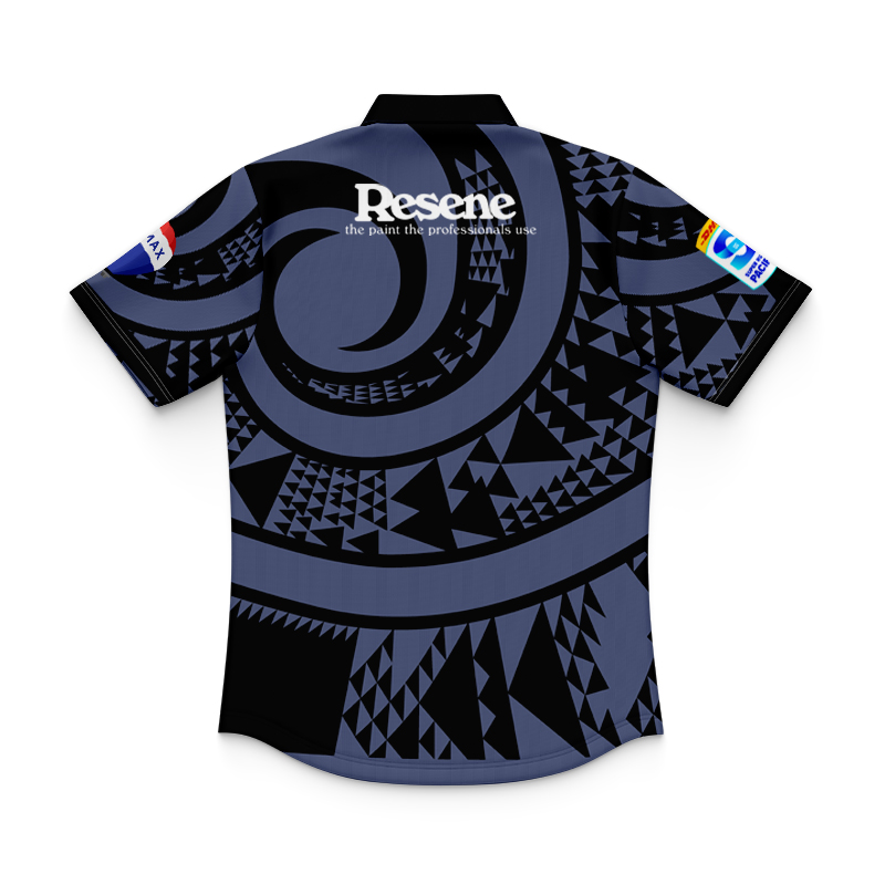 Kid's Wellington Hurricanes Super Rugby 2025 Away Polo Shirt