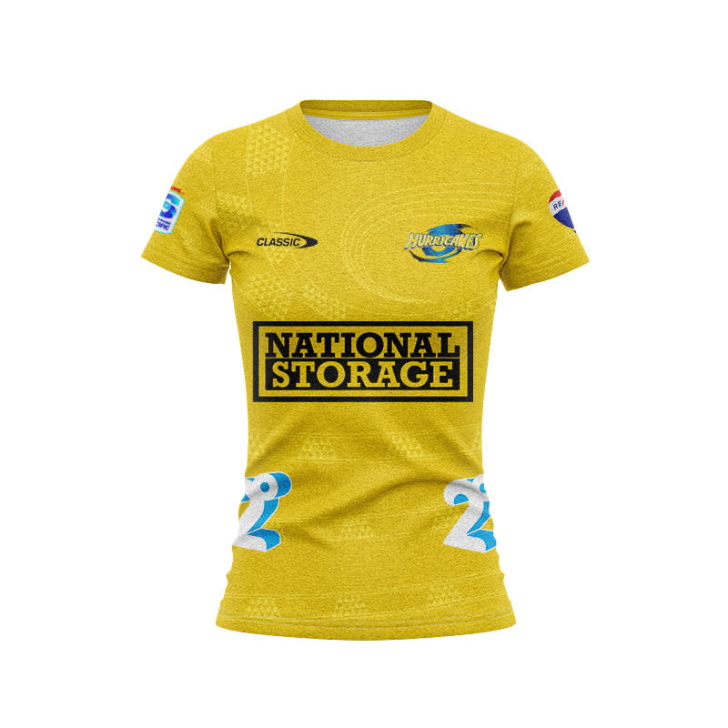 Women's Wellington Hurricanes Super Rugby 2025 Home Jersey