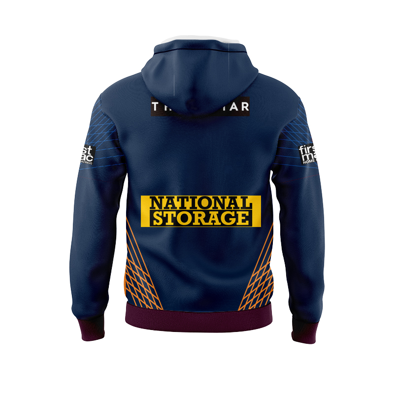 NRL Brisbane Broncos 2025 Captains Run Sport Hoodie