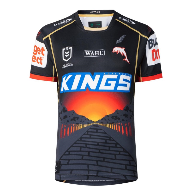 NRL Dolphins 2025 ANZAC Jersey