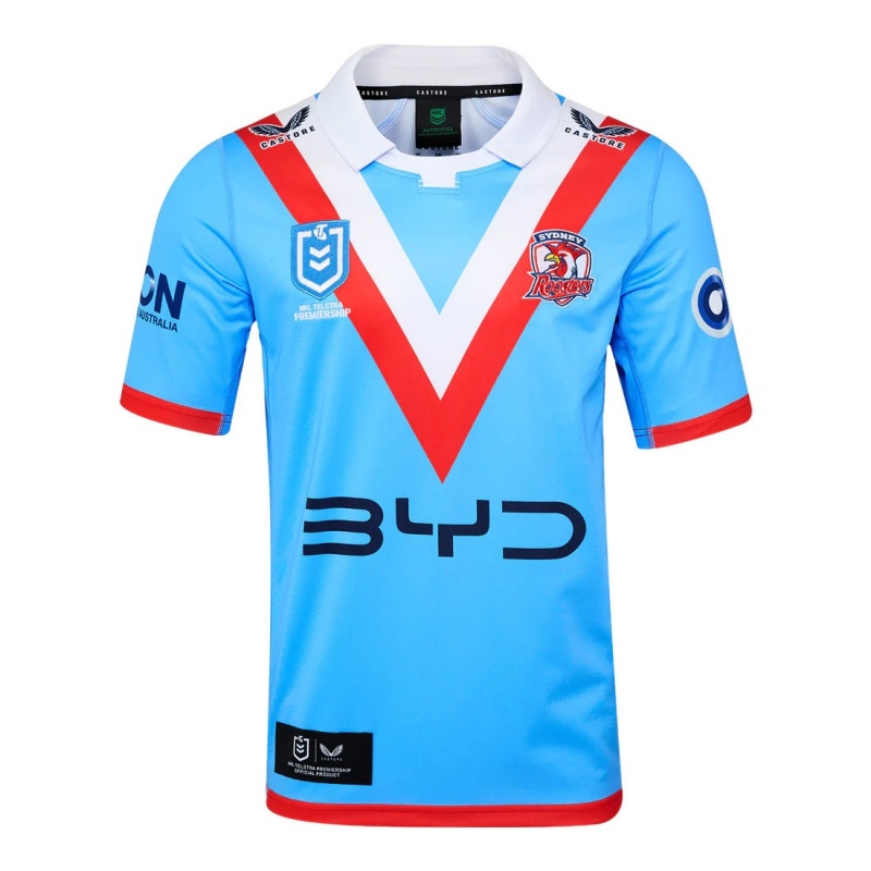 NRL Sydney Roosters Sydney Roosters 2025 Castore Wartime Jersey