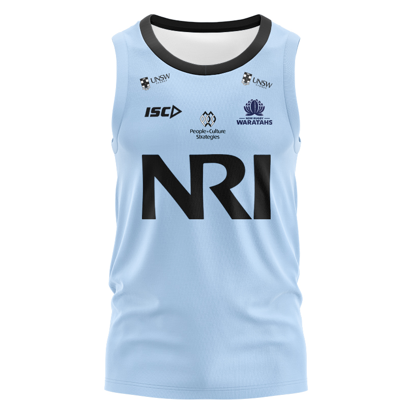 NSW Waratahs Super Rugby ISC 2025 Home Singlet