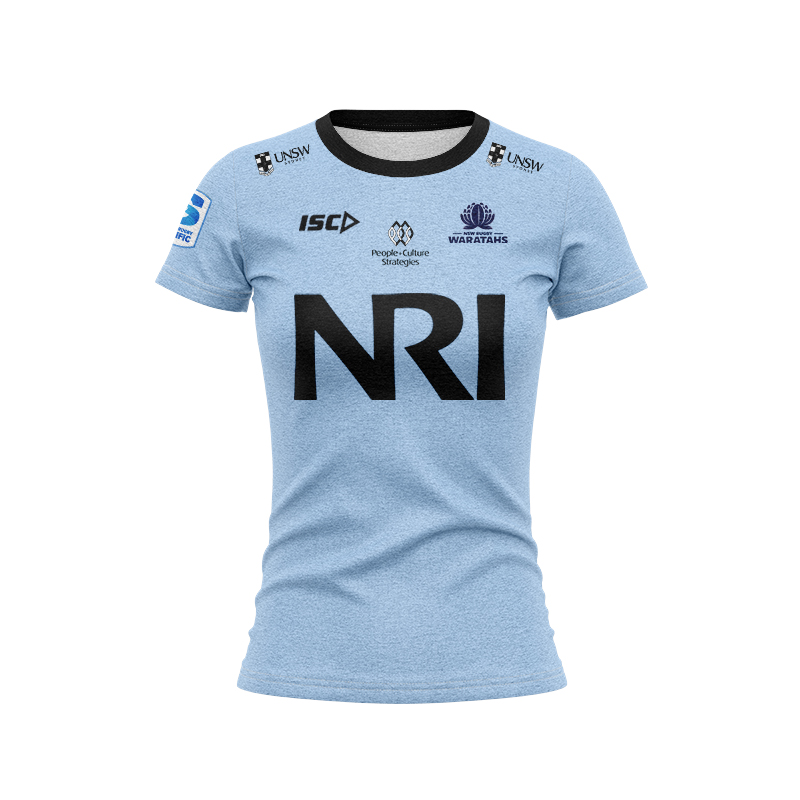 Women's NSW Waratahs Super Rugby ISC 2025 Home Jersey