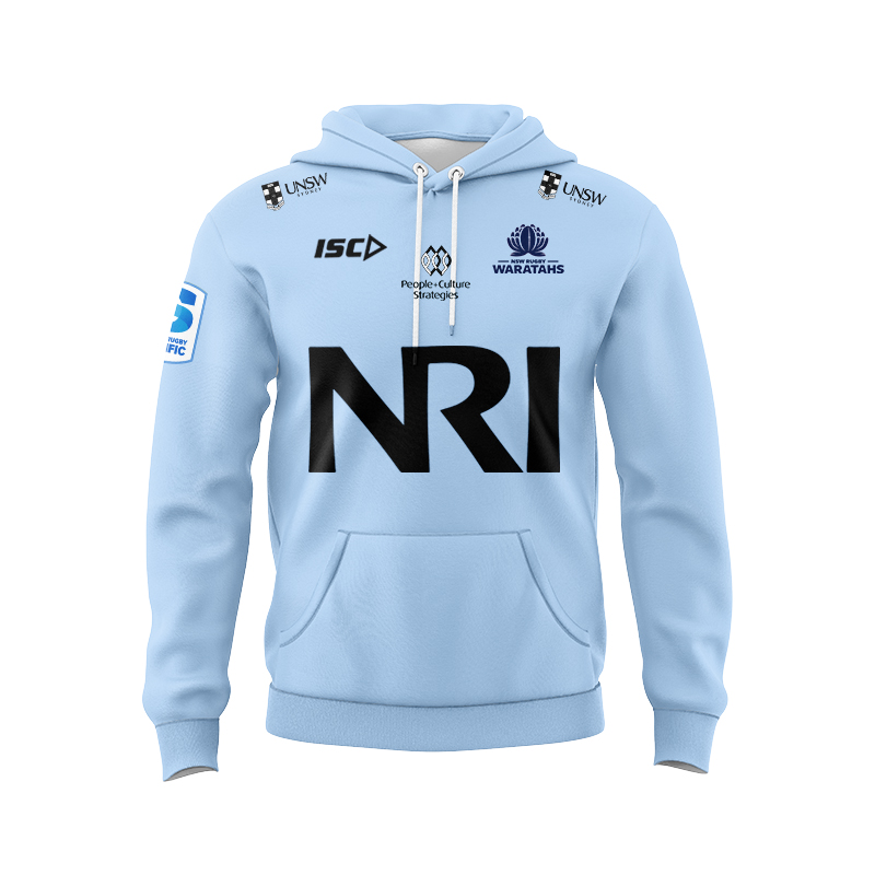 NSW Waratahs Super Rugby ISC 2025 Sport Hoodie