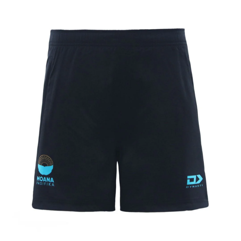 Moana Pasifika Super Rugby 2025 Black Gym Short