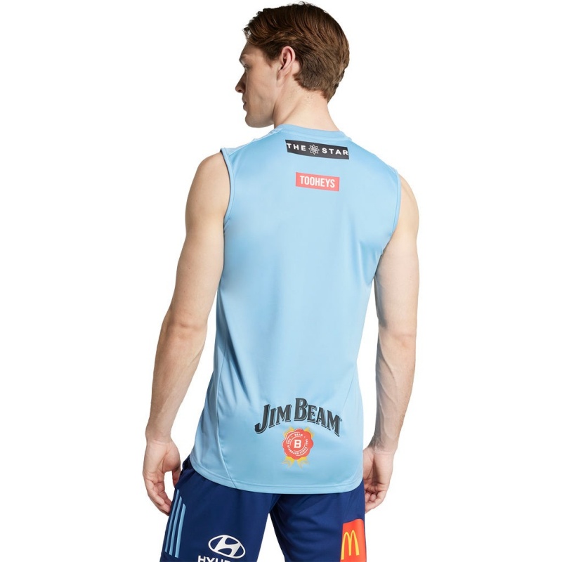 NSW Blues 2025 Sky Blue Performance Singlet