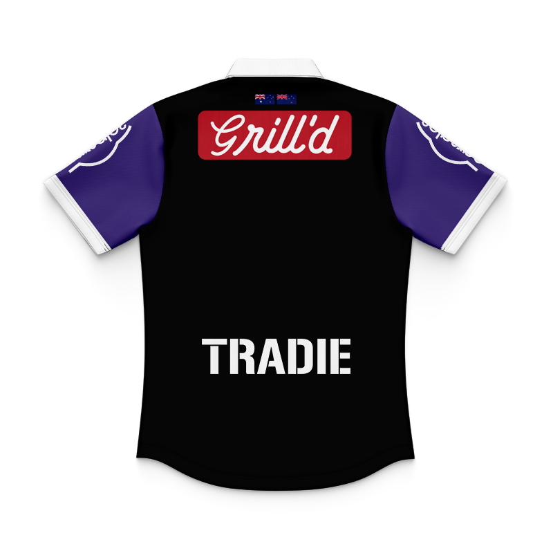 Kid's NRL Melbourne Storm 2025 Anzac Polo Jersey