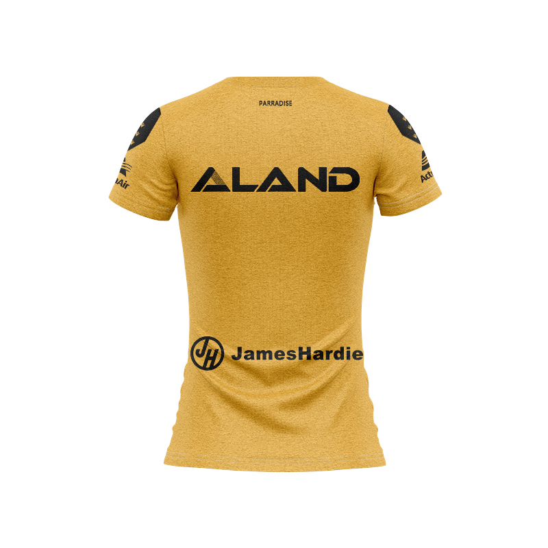 Women's NRL Parramatta Eels 2025 Gold Training Shirt