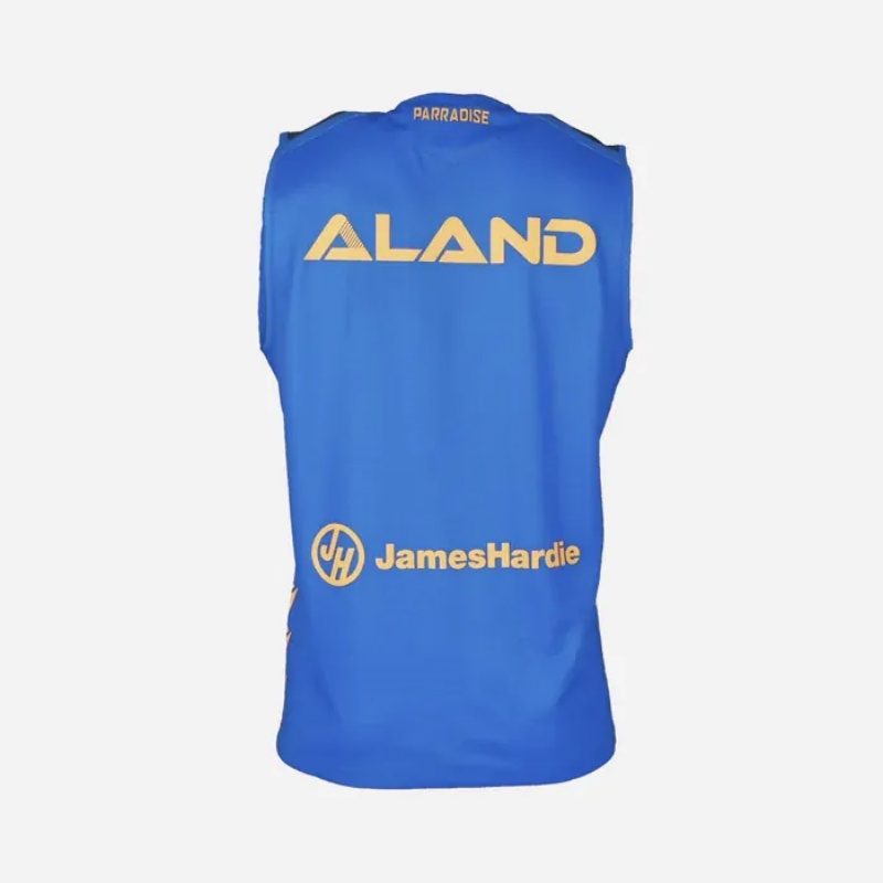 NRL Parramatta Eels 2025 Blue Training Singlet