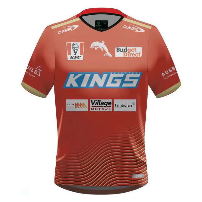 NRL Dolphins 2024 Training Jersey