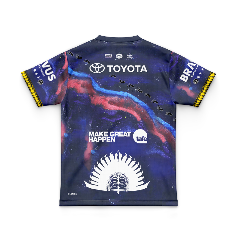 Kid's NRL North Queensland Cowboys 2025 Indigenous Jersey
