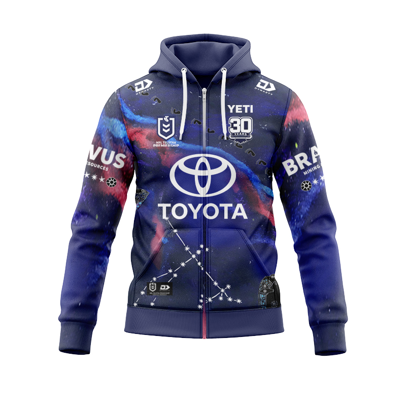 North Queensland Cowboys 2025 Indigenous Zipper Hoodie