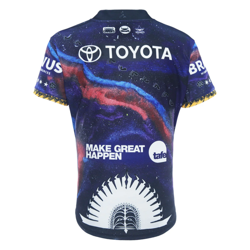 NRL North Queensland Cowboys 2025 Indigenous Jersey