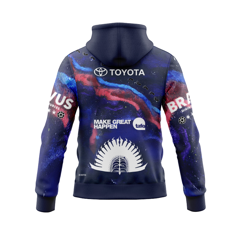 North Queensland Cowboys 2025 Indigenous Zipper Hoodie
