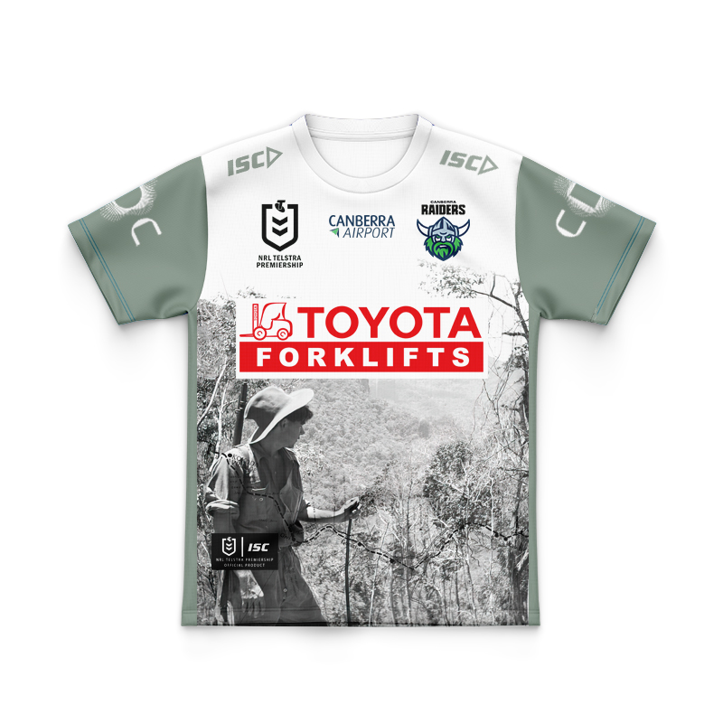 Kid's NRL North Queensland Cowboys 2025 Defence Green Jersey