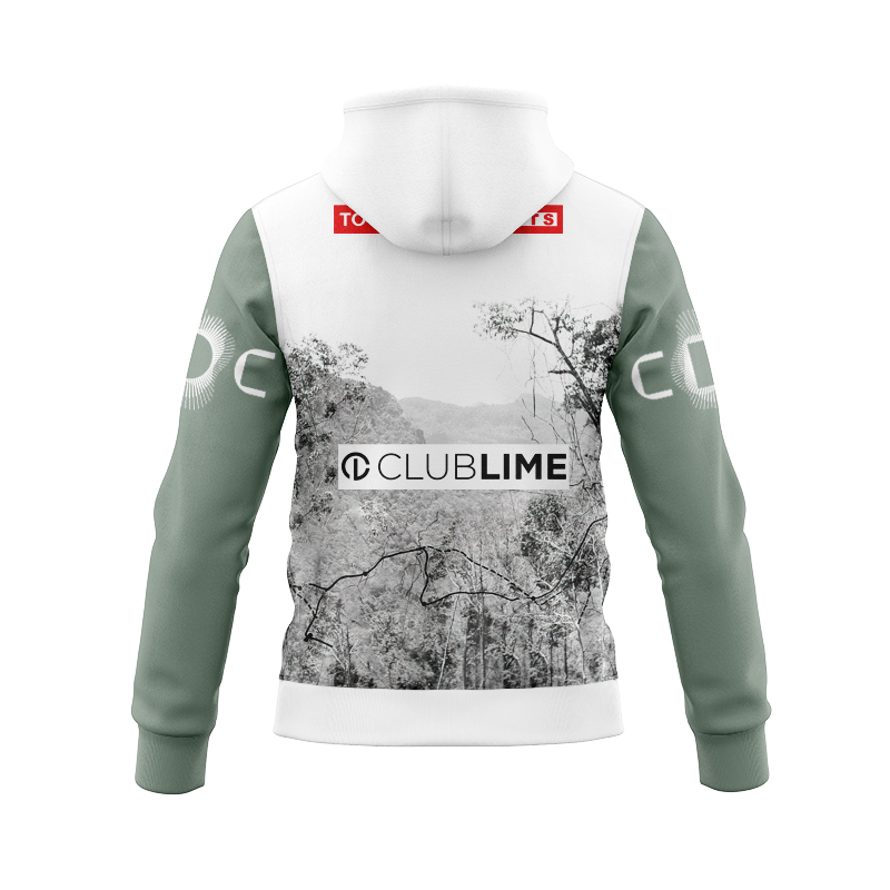 NRL North Queensland Cowboys 2025 Defence Green Zipper Hoodie