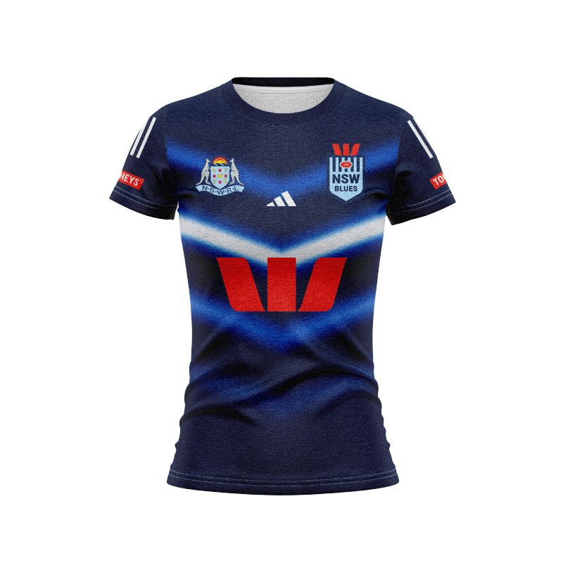 Women's NRL NSW Blues 2025 Captain's Run Jersey