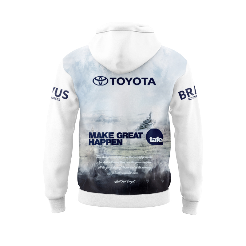 NRL North Queensland Cowboys 2025 Defence Blue Sport Hoodie