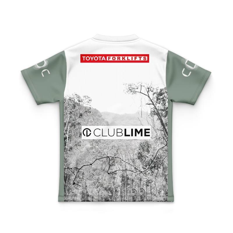 Kid's NRL North Queensland Cowboys 2025 Defence Green Jersey