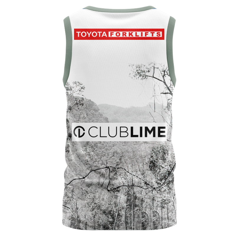 NRL North Queensland Cowboys 2025 Defence Green Singlet