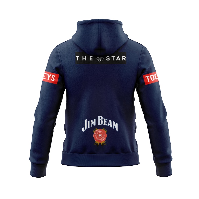 NRL NSW Blues 2025 Captain's Run Zipper Hoodie