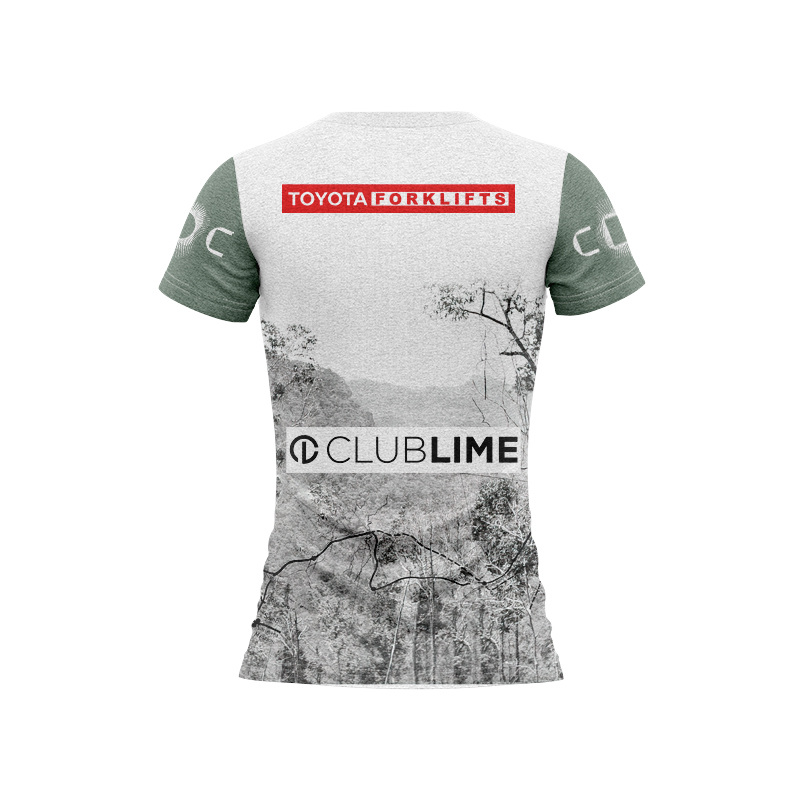 Women's NRL North Queensland Cowboys 2025 Defence Green Jersey