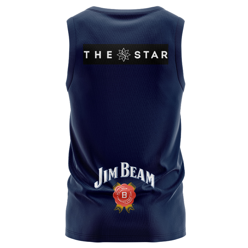 NRL NSW Blues 2025 Captain's Run Singlet