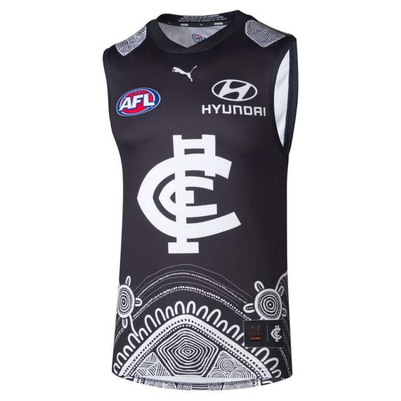 AFL Carlton Blues 2025 Indigenous Guernsey