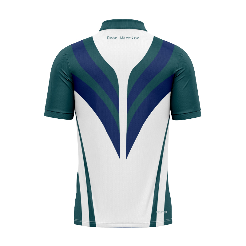 NRL New Zealand Warriors 2025 Dear Warrior Warm Up Polo Shirt